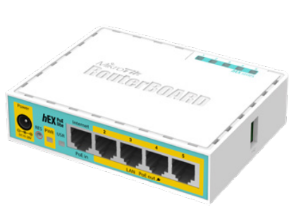 MikroTik RB750UPr2 hEX PoE lite