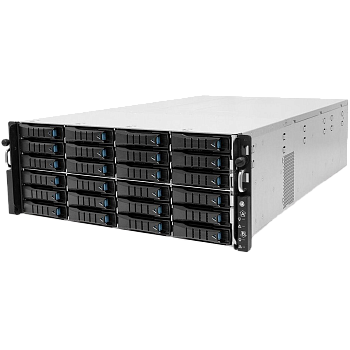 Серверная платформа/ HA401-TU, 4U 24-bay high availability storage server, 24x 12G SATA/SAS hot-swap