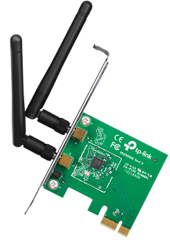 TP-Link TL-WN881ND Адаптер Wi-Fi/ 300Mbps Wireless N PCI Express Adapter, Atheros, 2T2R, 2.4GHz, 802