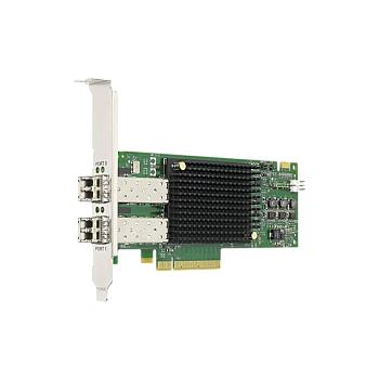 Emulex LPE31002-M6 Emulex LPe31002-M6   Gen 6 (16GFC), 2-port,  16Gb/s, PCIe Gen3 x8, трансиверы уст