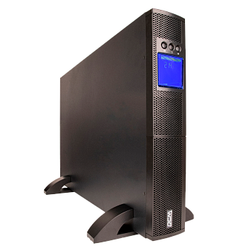 ИБП Powercom SNT-1500, 1500 Вт/1500 ВА, Rack/Tower, 6 розеток IEC320 C13 с резервным питанием, LCD, 