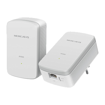 Mercusys MP300 KIT AV600 Комплект Powerline-адаптеров/ AV600 Powerline Starter Kit