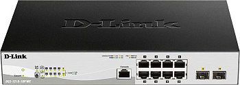 D-Link DGS-1210-10P/ME/B1A Коммутатор/ DGS-1210-10P/ME/B Managed L2 Metro Ethernet Switch 8x1000Base