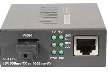 PLANET FT-806A20 FT-806A20 медиа конвертер/ 10/100TX - 100Base-FX (WDM) Bi-directional Fiber Convert