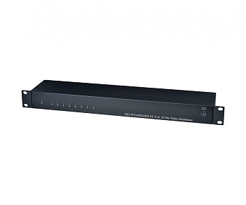 SC&T CD816HD Распределитель/ SC&T Распределитель HDCVI/HDTVI/AHD/CVBS (8вх./16вых.), монтаж в стойку