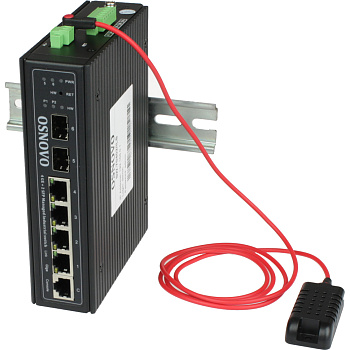 OSNOVO SW-70402/ILS Коммутатор/ OSNOVO Промышленный гигабитный L2+ коммутатор на 6 портов с функцией