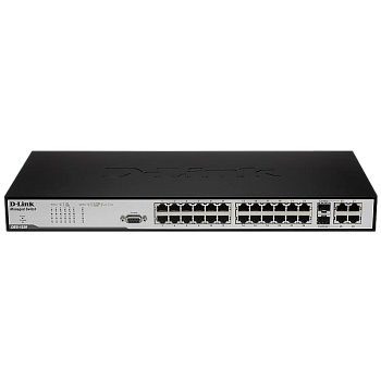 D-Link DES-1228/ME_RFB/A2 Коммутатор/ Коммутатор/ Восстановленное в производственных условиях ранее 