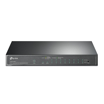 TP-Link TL-SG1210MPE Коммутатор/ 10-Port Gigabit Easy Smart Switch with 8-Port PoE+