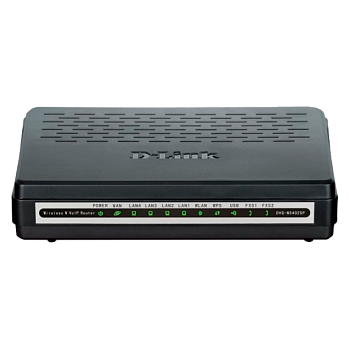 D-Link DVG-N5402SP/2S1U/C1B Маршрутизатор/ DVG-N5402SP/2S1U N300 Wi-Fi Router, 100Base-TX WAN, 4x100