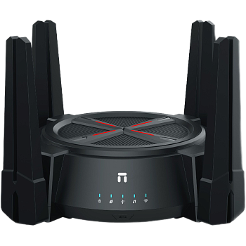 Netis NX62 AX6000 Wireless Dual Band Gigabit Router, 8*5dBi external fixed antennas, FXS