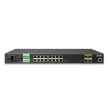 PLANET IGS-5225-16T4S IGS-5225-16T4S индустриальный управляемый коммутатор/ IP30 19" Rack Mountable 