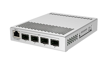 Mikrotik CRS305-1G-4S+IN Коммутатор/ CRS305-1G-4S+IN Cloud Router Switch Five-port desktop switch wi