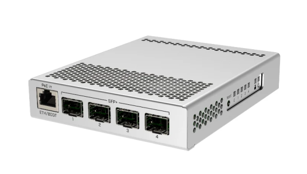 MikroTik CRS305-1G-4S+IN Коммутатор, 4x SFP+, 1G RJ45
