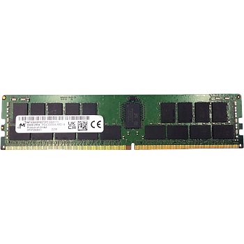 Память оперативная/ Micron 64GB DDR4 3200 MT/s CL22 2Rx4 ECC Registered DIMM 288pin pulled