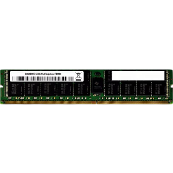Оперативная память/ 64GB RDIMM, 5600MT/s, Dual Rank