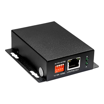 NST NS-EX-1FP/A PoE удлинитель/ PoE удлинитель 10M/100M Fast Ethernet на 400м (до 30W).Увеличение ра
