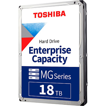 Жесткий диск/ HDD Toshiba SATA 18TB 3.5" 6.0 Gbit/s 7200 rpm 512Mb  OFFICIAL RECERTIFIED 1 year warr
