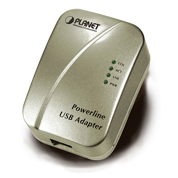 PLANET PL-104U-EU Адаптер/ PLANET Wall-Mount USB to Power Line Adapter (EU Type)