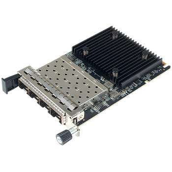SUNRICH TECHNOLOGY(H.K.) LIMITED N-1250 Сетевая карта/ Broadcom 4-Port 25G SFP28 OCP 3.0 Network Ada