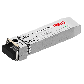FIBO FT-S10-W2710LD Трансивер/ FIBO FT-S10-W2710LD SFP+ модуль -WDM, 10G, 10 км, TX 1270 нм, RX 1330