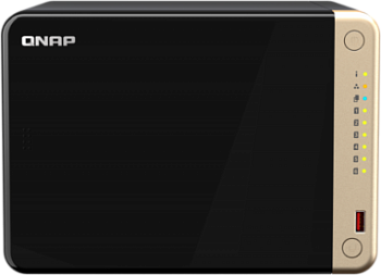 Сетевое хранилище без дисков/ SMB QNAP TS-664-8G NAS 6 HDD trays, 4-core Intel Celeron N5105/N5095 2
