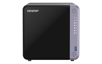 Сетевое хранилище без дисков/ SMB QNAP TS-432X-4G 4-bay 3.5" desktop NAS, AL524 4C 2.0GHz, 4GB DDR4 