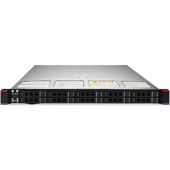 Серверная платформа/ Gooxi SL101-D10R-G3 1U 10bay server,  2pcs of riser cards 1300W 1+1 PSU EU powe