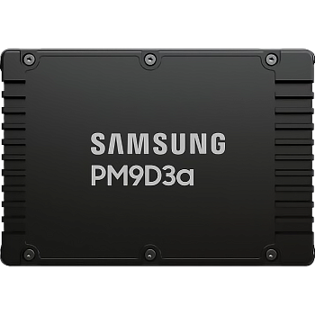 Твердотельный накопитель/ Samsung SSD PM9D3a, 960GB, U.2(2.5" 15mm), NVMe, PCIe 5.0x4, 3D TLC, R/W 1