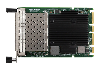 Broadcom BCM957454-N425SNL Broadcom NetXtreme E-Series N425G Quad-Port 25 Gb/s SFP28 Ethernet PCI Ex