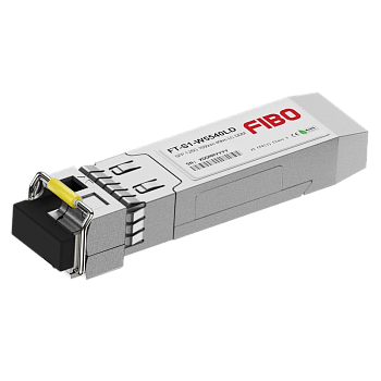 FIBO FT-S1-W5540LD Трансивер/ FIBO FT-S1-W5540LD SFP модуль WDM, 1.25G, 40 км, TX 1550 нм, RX 1310 н