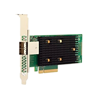 HBA адаптер Broadcom 9400-8e/ LSI MegaRAID SAS 9400-8e (8-Port Ext., 12Gb/s SAS/SATA/PCIe (NVMe),PCI