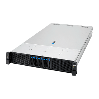 Серверная платформа/ ASUS RS720A-E13-RS8G, 2U, 2x  SP5 (LGA 6096P) TDP 400W, 24x DDR5 6400, 8 x 2.5"
