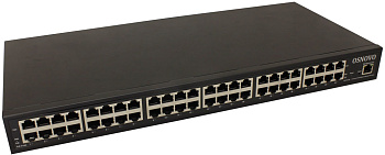 OSNOVO Midspan-24/370RGM Инжектор/ OSNOVO Управляемый гигабитный PoE инжектор на 24 порта, PoE на по