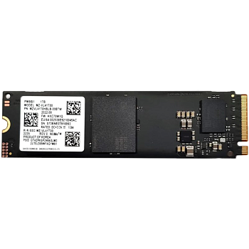 Samsung SSD PM9B1, 1024GB, M.2(22x80mm), NVMe, PCIe 4.0 x4, R/W 3600/3000MB/s, IOPs 500 000/420 000 