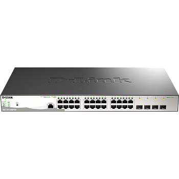D-Link DGS-1210-28MP/ME/B2A Коммутатор/ DGS-1210-28MP/ME Managed L2 Metro Ethernet Switch 24x1000Bas