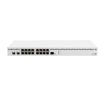 Mikrotik CCR2004-16G-2S+ Маршрутизатор/ Router 16x Gigabit Ethernet ports, 2x10G SFP+ cages, active 