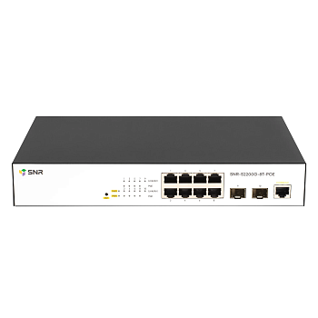 SNR SNR-S2200G-8T-POE Коммутатор/ Управляемый POE коммутатор уровня 2 SNR-S2200G-8T-POE