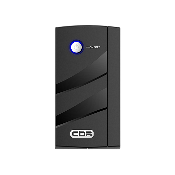 Башенный линейно-интерактивный ИБП/ ИБП CBR [ELN-675T-4I-LD] Line Interactive  675VA/360W 5Ah12V 4 x
