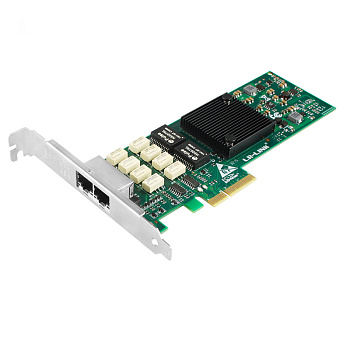 LR-Link LREC9712HT-BP Сетевая карта/ PCIe x4 1G Dual-Port Bypass Adapter