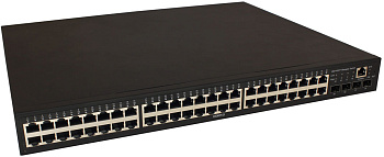 OSNOVO SW-84804/L(800W) Коммутатор/ OSNOVO Управляемый L2 PoE коммутатор Gigabit Ethernet на 48 RJ45