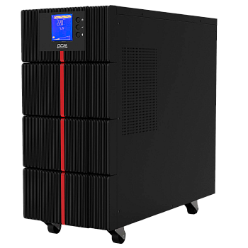 ИБП Powercom MAC-6000, двойного преобразования, 6KВА, 6KВт, LCD, Tower, 8 розеток IEC320 C13 с резер