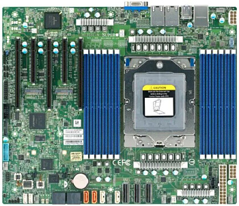 Системная плата/ MB Supermicro  H13SSL-N, ATX,  1xSP5 9004 EPYC