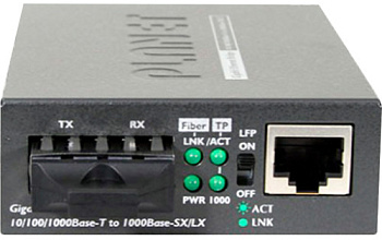 PLANET FT-802 FT-802 медиа конвертер/ 10/100Base-TX to 100Base-FX (SC) Bridge Media Converter, LFPT 