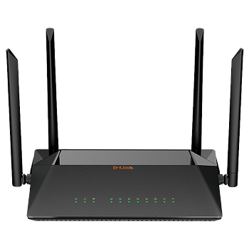 D-Link DSL-245GR/R1A Маршрутизатор/ DSL-245GR VDSL2/ADSL2+ AC1200 Wi-Fi Router, 4x1000Base-T LAN, 4x