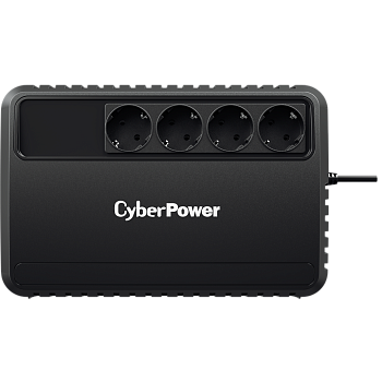 ИБП CyberPower BU850E, Line-Interactive, 850VA/425W, 4 Schuko розетки, Black, 0.2х0.15х0.2м., 5кг./ 