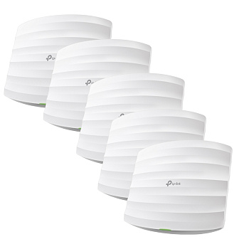 TP-Link EAP245(5-pack) Точка доступа/ AC1750 Ceiling Mount Dual-Band Wi-Fi Access Point, 5 units