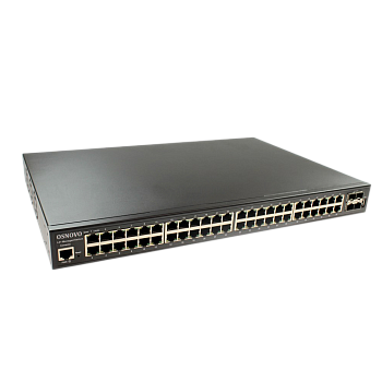 OSNOVO SW-48G4X-L2 Коммутатор/ OSNOVO SW-48G4X-L2 Управляемый L2+ коммутатор Gigabit Ethernet на 52 