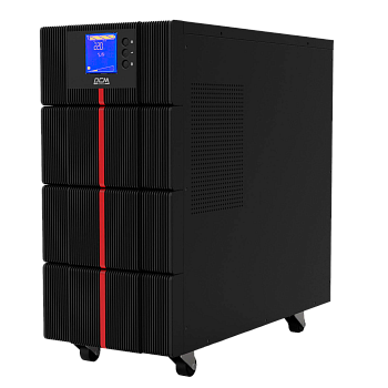 ИБП Powercom MAC-10K, двойного преобразования, 10KВА, 10KВт, LCD, Tower, 8 розеток IEC320 C13 с резе