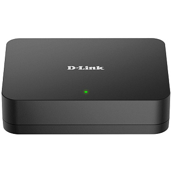 D-Link DGS-1005A/G1A Коммутатор/ DGS-1005A Unmanaged Switch 5x1000Base-T, plastic case