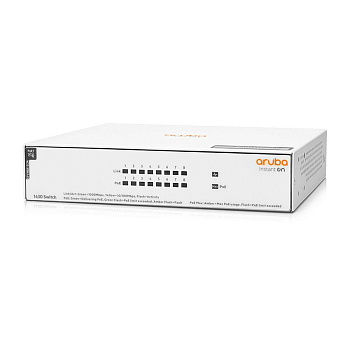 Hewlett Packard Enterprise R8R46A Коммутатор HPE Aruba Instant On 1430 8G Class4 PoE 64W Switch   Sw